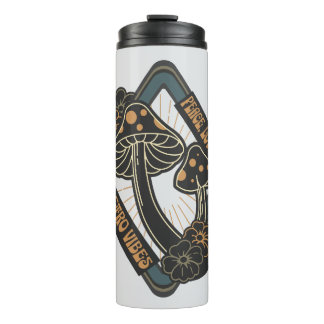 Amanita Muscaria Mushroom Botanical Cottagecore  Thermal Tumbler