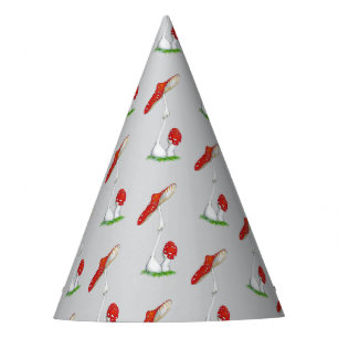 Amanita Muscaria Party Hat