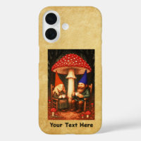 Amanita Mushroom and Gnomes