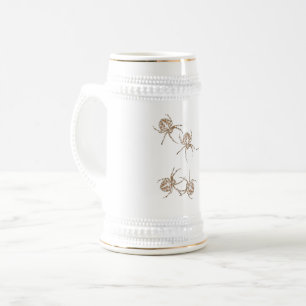 Amant tasse d'or et blanche de Spiderman