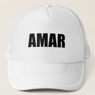 Amar love in Spanish Trucker Hat