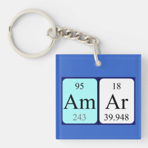 Amar periodic table name keyring