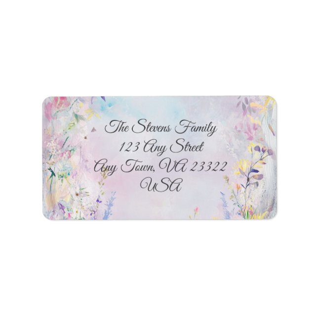 Amara Customizable Return Address Label (Front)