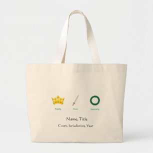 Amaranth Emblems Tote Bag