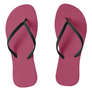 Amaranth Purple (solid colour)  Flip Flops