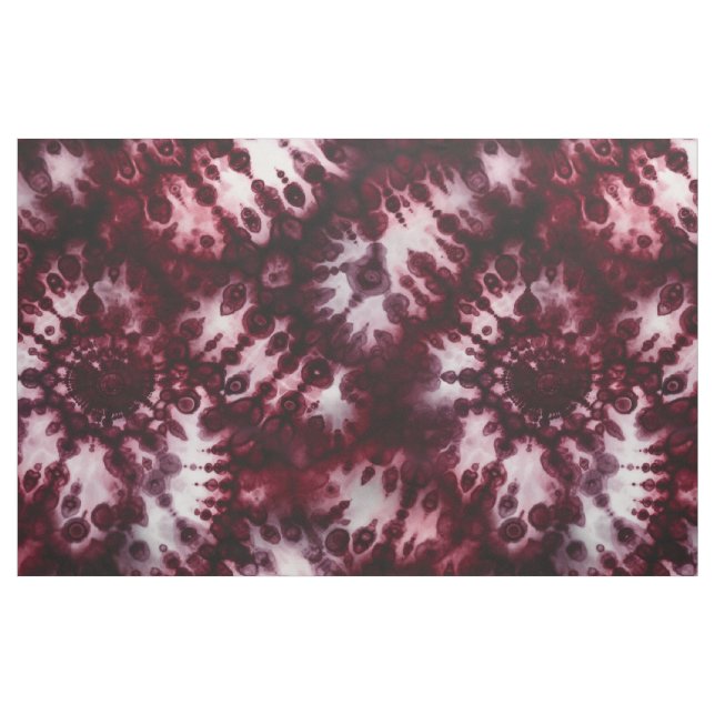 Amaranth Purple Tie-dye  Fabric (Yard)