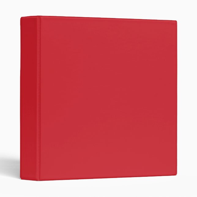 Amaranth red (solid colour)  binder (Front/Spine)