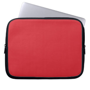 Amaranth red (solid colour)  laptop sleeve