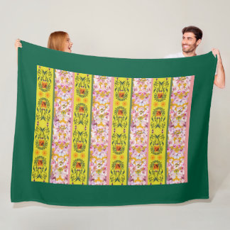 Amarelo Fleece Blanket