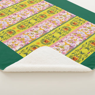 Amarelo Sherpa Blanket