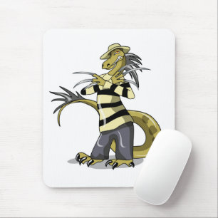 Amargasaurus Posing As Freddy Krueger. Mouse Pad