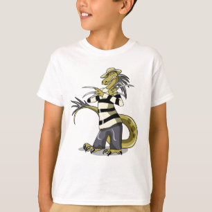 Amargasaurus Posing As Freddy Krueger. T-Shirt