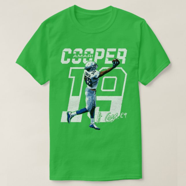 Amari Cooper Dallas One Hand TShirt (Design Front)
