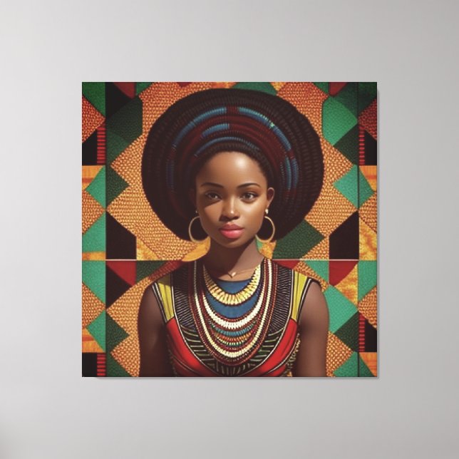 Amari of Great Strenght Canvas Print (Front)