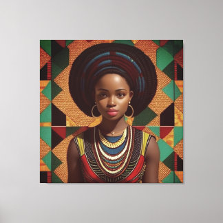Amari of Great Strenght Canvas Print