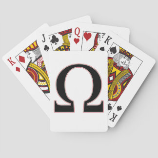 Amarillo Omegas Playing Cards