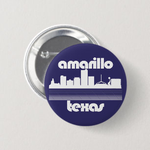 Amarillo Texas 2 Inch Round Button