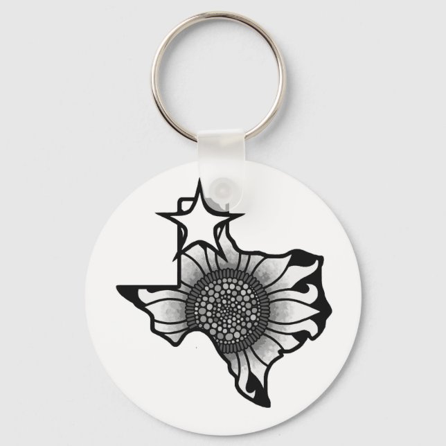 amarillo TEXAS design Keychain (Front)