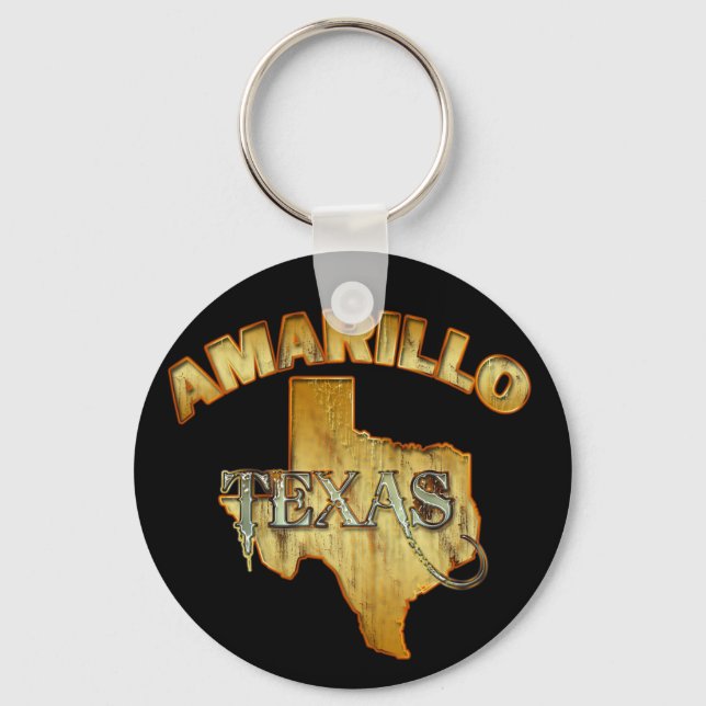 AMARILLO, TEXAS KEYCHAIN (Front)