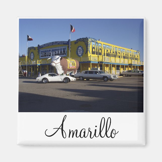 Amarillo, Texas Magnet (Devant)