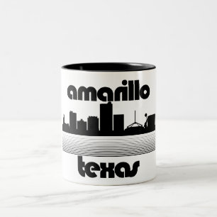 Amarillo Texas Two-Tone Coffee Mug