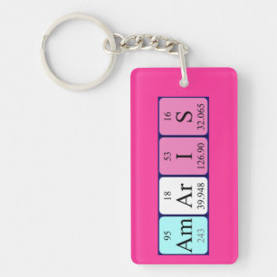 Amaris periodic table name keyring