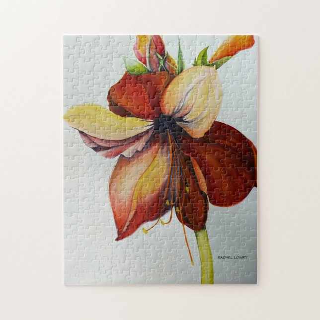 Amaryllis 2 Jigsaw Puzzle (Vertical)
