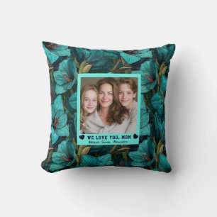 Amaryllis Best Mummy Mama Aesthetic Decor Throw Pillow
