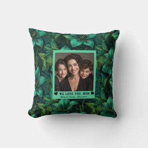 Amaryllis Best Mummy Mama Beach House Decor Throw Pillow