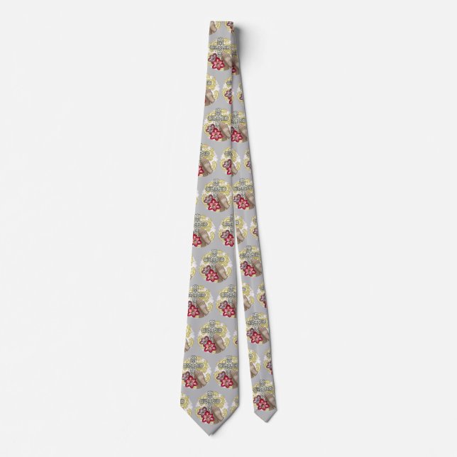 Amaryllis Cross Tie (Front)