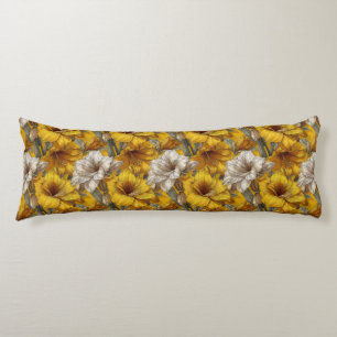 Amaryllis Garden Coastal Decor Artistic Sofa Body Pillow