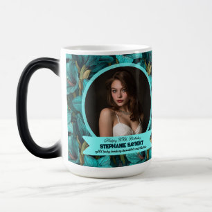 Amaryllis Inspired Birthday Beautiful Magic Mug