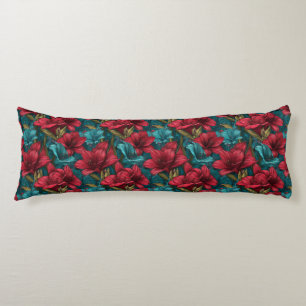 Amaryllis Nature Housewarming Garden Inspired Down Body Pillow