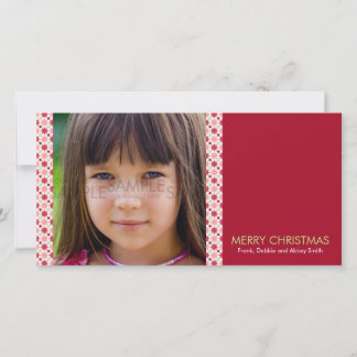 Amaryllis Stars :: Christmas Photocard Holiday Card