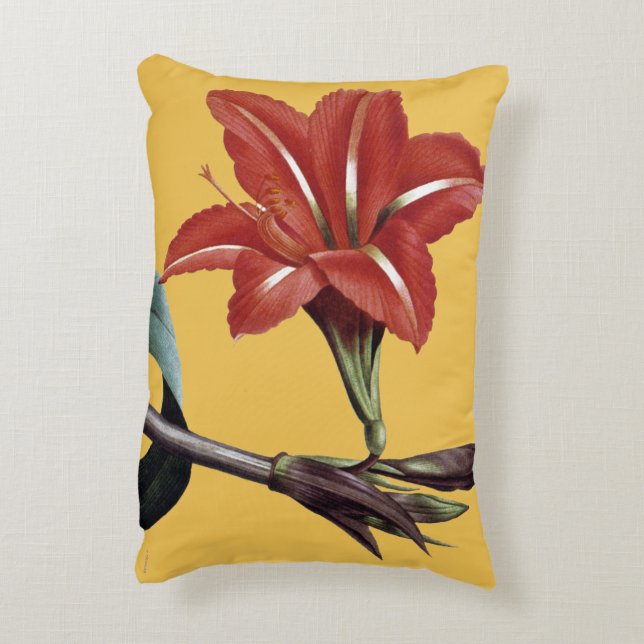 Amaryllis Striped Accent Pillow (Back(Vertical))