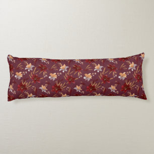 Amaryllis Texture Aesthetic Decor Victorian Nexk Body Pillow