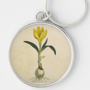 Amaryllis Tulip Botanical Garden Flower Keychain