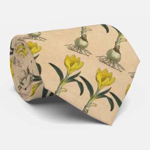 Amaryllis Tulip Botanical Garden Flower Tie