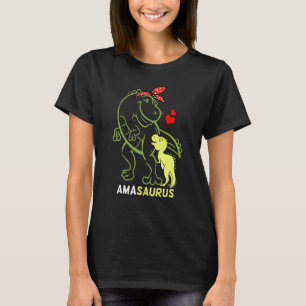 Amasaurus Ama Tyrannosaurus Dinosaur Baby Mothers  T-Shirt