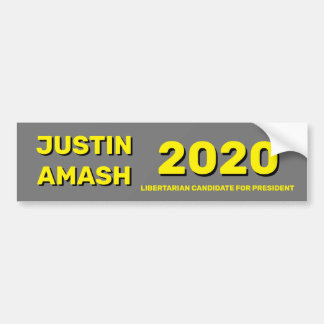 Amash 2020 bumper sticker
