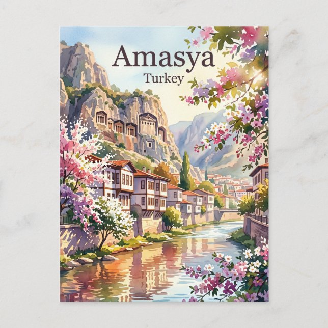 Amasya Turkey Postcard (Front)