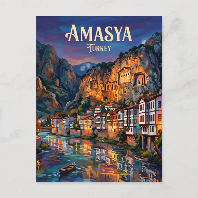 Amasya Turkey Postcard (Front)