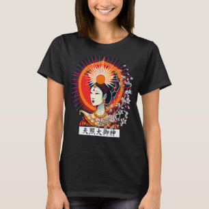Amaterasu Omikami Japanese Sun Goddess Mythology T-Shirt