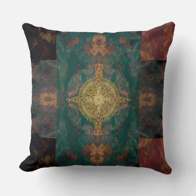 Amaterasu Throw Pillow (Front)