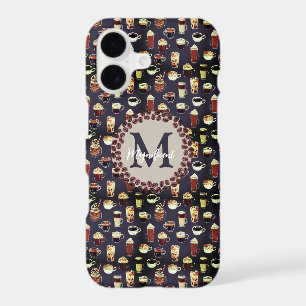 Amateur de café monogramme