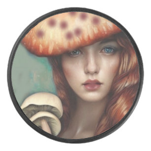 amateur de champignons rouge rose artiste designer