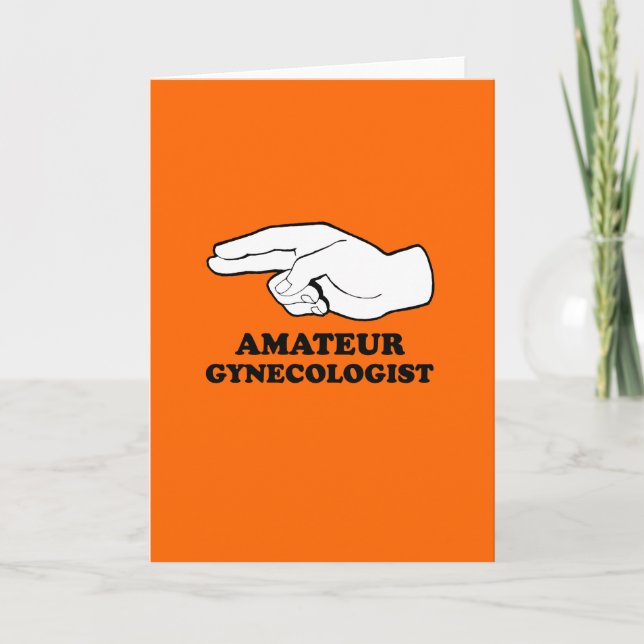 Amateur Gyno Card (Front)