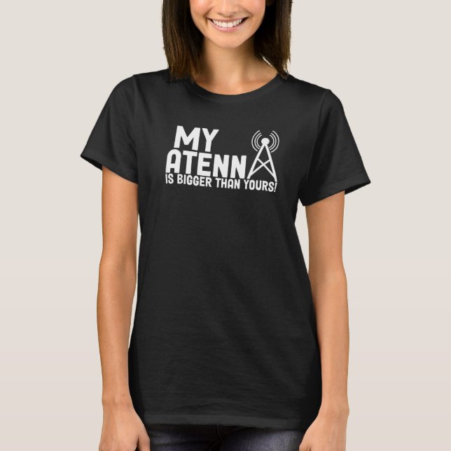Amateur Ham Radio Morse Code Learn T-Shirt (Front)