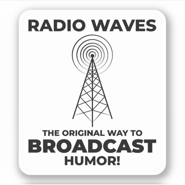 Amateur Ham Radio Operator Funny Saying (Front)