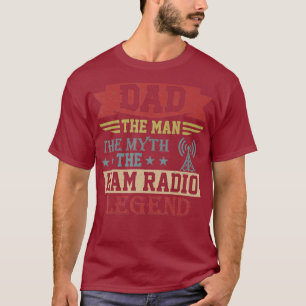Amateur Ham Radio Operator Shirt Gift For Dad